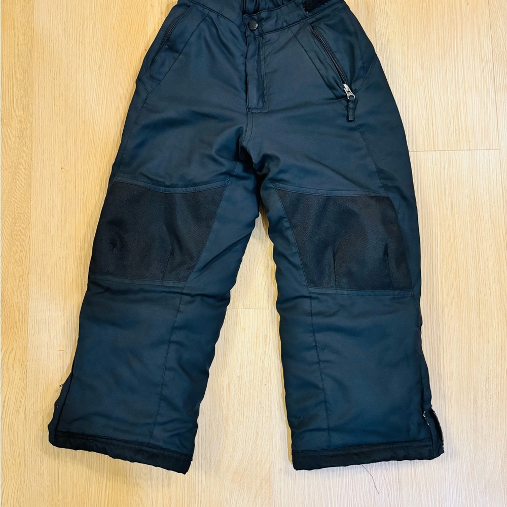 LL Bean Black Kids Snow Pants